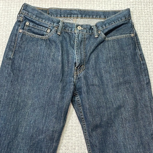 Mens Levi’s 514 Slim Straight Fit Jeans Size 36x32 - Picture 7 of 12